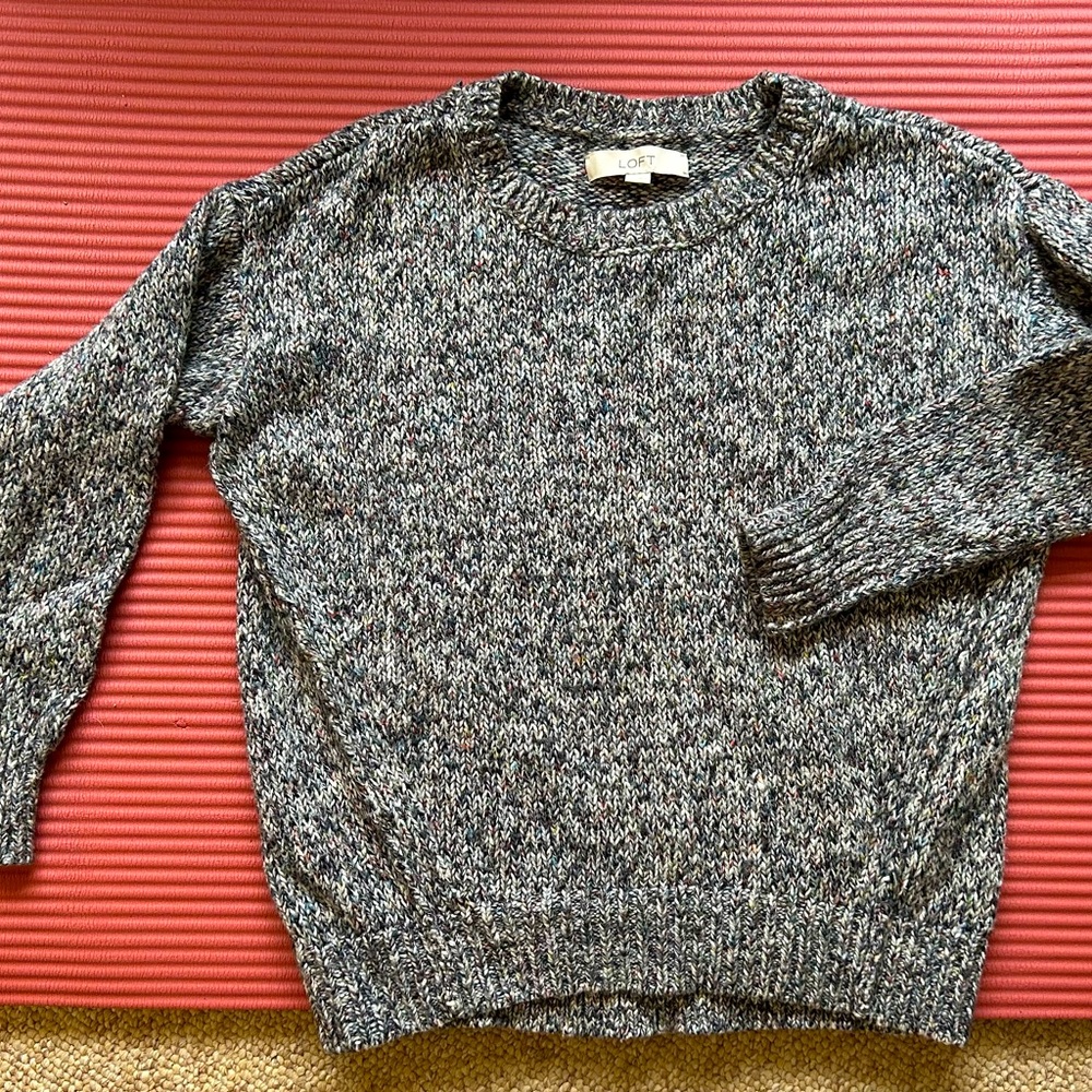 LOFT women's navy sweater